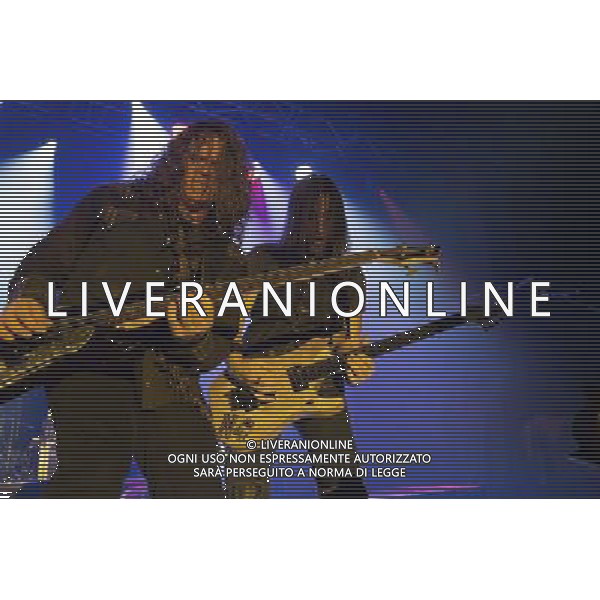 Nuno Bettencourt and Pat Badger of rock band Extreme performs at Manchester Academy, Manchester, England, 4th July 2014. AG ALDO LIVERANI SAS ONLY ITALY