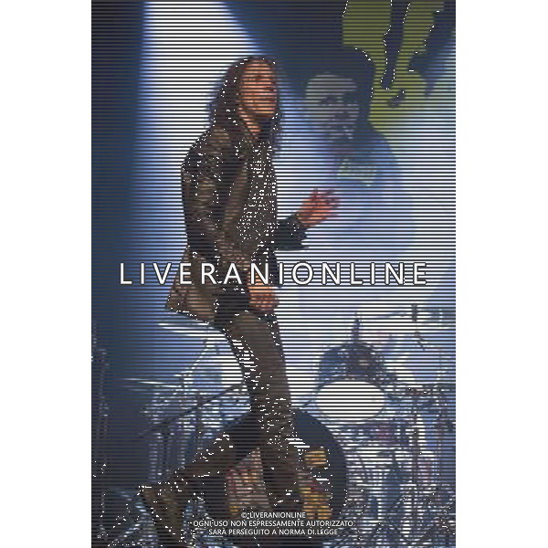 Gary Cherone of rock band Extreme performs at Manchester Academy, Manchester, England, 4th July 2014. AG ALDO LIVERANI SAS ONLY ITALY