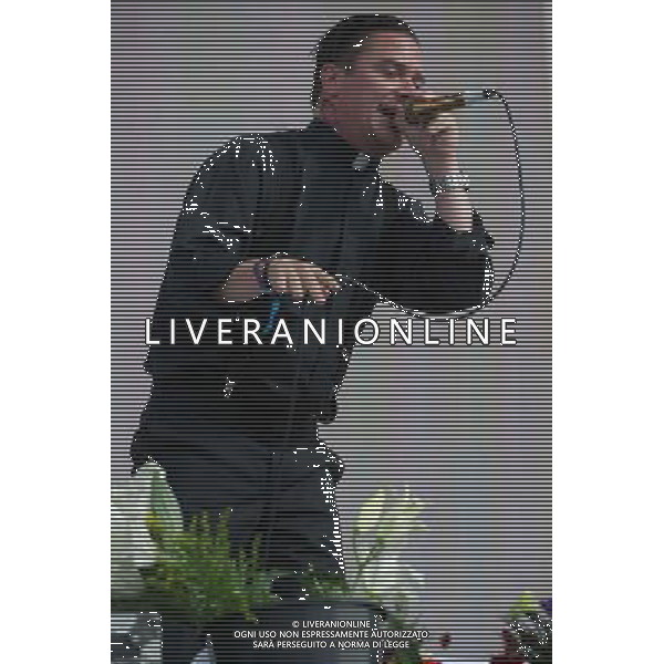 Mike Patton of Faith No More performing at British Summer Time, Hyde Park, London, England, UK on Friday 4th July 2014. AG ALDO LIVERANI SAS ONLY ITALY
