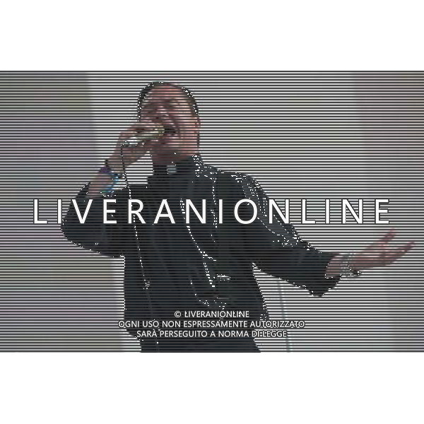 Mike Patton of Faith No More performing at British Summer Time, Hyde Park, London, England, UK on Friday 4th July 2014. AG ALDO LIVERANI SAS ONLY ITALY