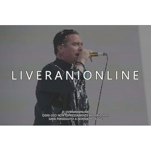 Mike Patton of Faith No More performing at British Summer Time, Hyde Park, London, England, UK on Friday 4th July 2014. AG ALDO LIVERANI SAS ONLY ITALY