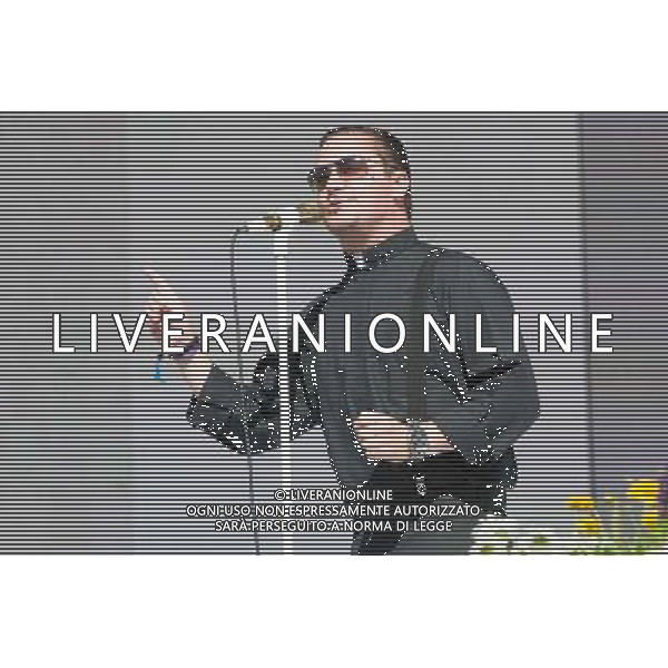 Mike Patton of Faith No More performing at British Summer Time, Hyde Park, London, England, UK on Friday 4th July 2014. AG ALDO LIVERANI SAS ONLY ITALY