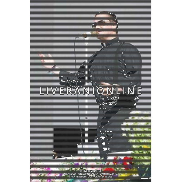 Mike Patton of Faith No More performing at British Summer Time, Hyde Park, London, England, UK on Friday 4th July 2014. AG ALDO LIVERANI SAS ONLY ITALY