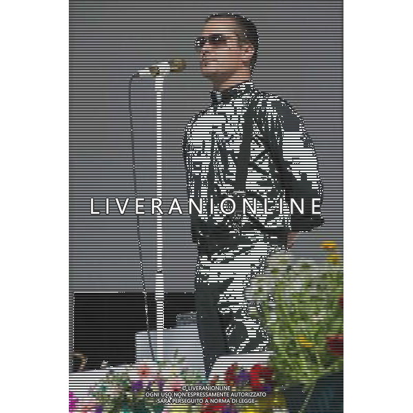 Mike Patton of Faith No More performing at British Summer Time, Hyde Park, London, England, UK on Friday 4th July 2014. AG ALDO LIVERANI SAS ONLY ITALY