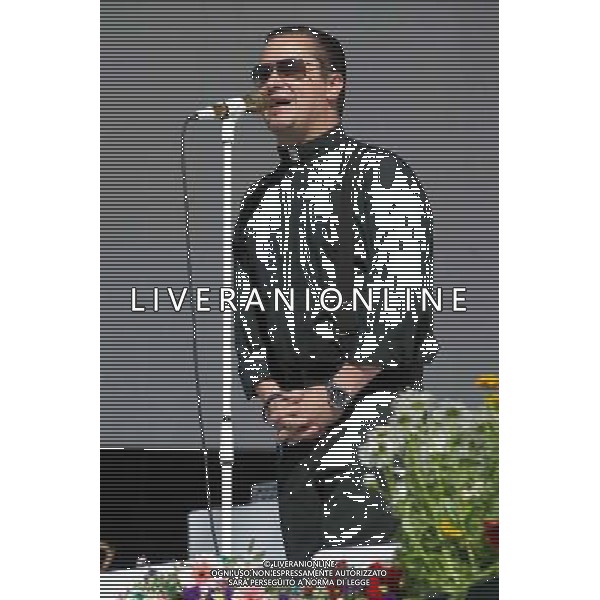 Mike Patton of Faith No More performing at British Summer Time, Hyde Park, London, England, UK on Friday 4th July 2014. AG ALDO LIVERANI SAS ONLY ITALY