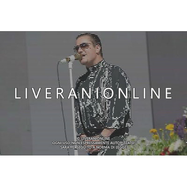 Mike Patton of Faith No More performing at British Summer Time, Hyde Park, London, England, UK on Friday 4th July 2014. AG ALDO LIVERANI SAS ONLY ITALY