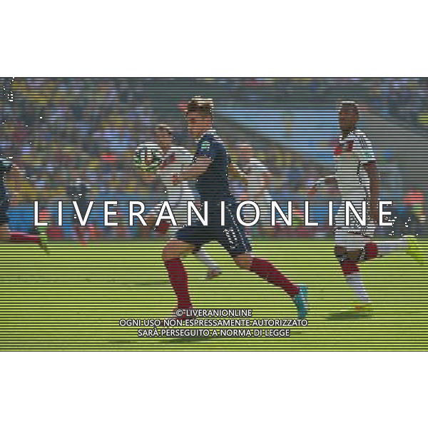 Antoine GRIEZMANN - 04.07.2014 - France / Allemagne - 1/4Finale Coupe du Monde 2014 -Rio de Janeiro- Photo : Dave Winter / Icon Sport AG ALDO LIVERANI SAS ONLY ITALY