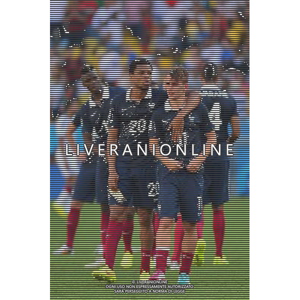Deception France - Loic Remy / Antoine GRIEZMANN - 04.07.2014 - France / Allemagne - 1/4Finale Coupe du Monde 2014 -Rio de Janeiro- Photo : Dave Winter / Icon Sport AG ALDO LIVERANI SAS ONLY ITALY