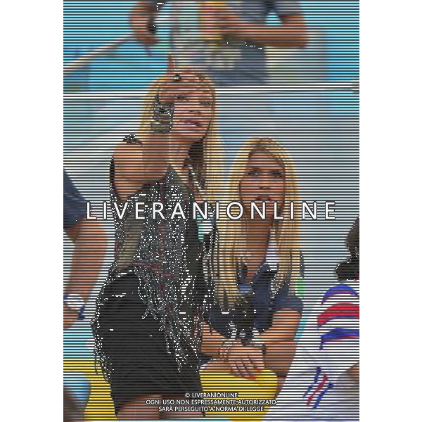 Fiona CABAYE / Elodie MAVUBA - 04.07.2014 - France / Allemagne - 1/4Finale Coupe du Monde 2014 -Rio de Janeiro- Photo : Dave Winter / Icon Sport AG ALDO LIVERANI SAS ONLY ITALY