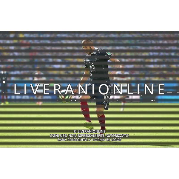 Karim BENZEMA - 04.07.2014 - France / Allemagne - 1/4Finale Coupe du Monde 2014 -Rio de Janeiro- Photo : Dave Winter / Icon Sport AG ALDO LIVERANI SAS ONLY ITALY