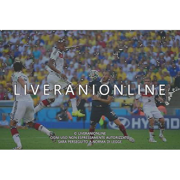 Karim BENZEMA / Jerome BOATENG - 04.07.2014 - France / Allemagne - 1/4Finale Coupe du Monde 2014 -Rio de Janeiro- Photo : Dave Winter / Icon Sport AG ALDO LIVERANI SAS ONLY ITALY