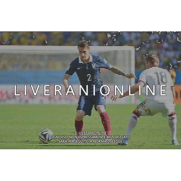 Mathieu DEBUCHY - 04.07.2014 - France / Allemagne - 1/4Finale Coupe du Monde 2014 -Rio de Janeiro- Photo : Dave Winter / Icon Sport AG ALDO LIVERANI SAS ONLY ITALY