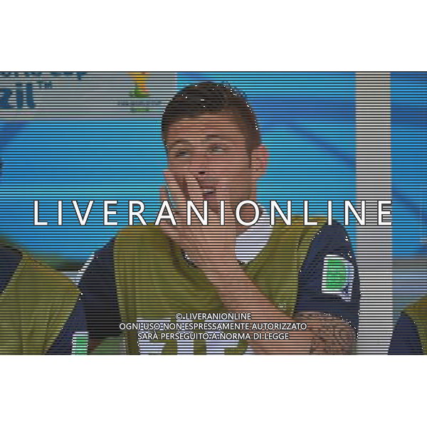 Olivier GIROUD - 04.07.2014 - France / Allemagne - 1/4Finale Coupe du Monde 2014 -Rio de Janeiro- Photo : Dave Winter / Icon Sport AG ALDO LIVERANI SAS ONLY ITALY