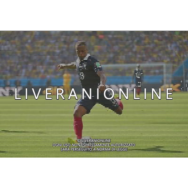 Patrice EVRA - 04.07.2014 - France / Allemagne - 1/4Finale Coupe du Monde 2014 -Rio de Janeiro- Photo : Dave Winter / Icon Sport AG ALDO LIVERANI SAS ONLY ITALY