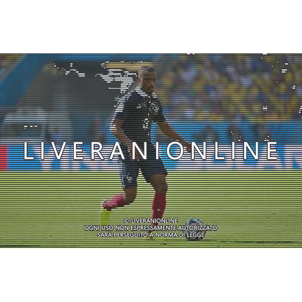 Patrice EVRA - 04.07.2014 - France / Allemagne - 1/4Finale Coupe du Monde 2014 -Rio de Janeiro- Photo : Dave Winter / Icon Sport AG ALDO LIVERANI SAS ONLY ITALY
