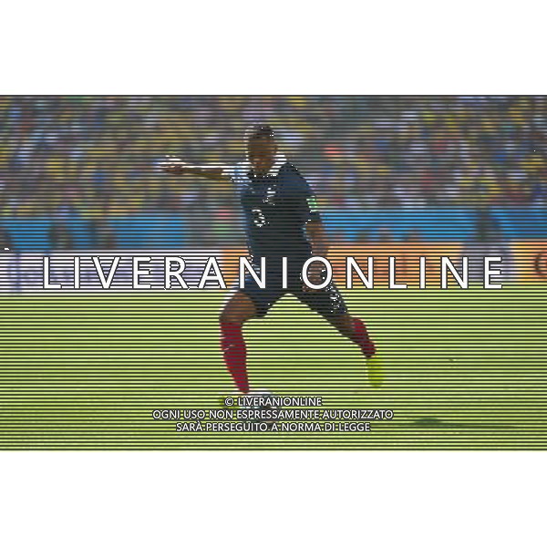 Patrice EVRA - 04.07.2014 - France / Allemagne - 1/4Finale Coupe du Monde 2014 -Rio de Janeiro- Photo : Dave Winter / Icon Sport AG ALDO LIVERANI SAS ONLY ITALY