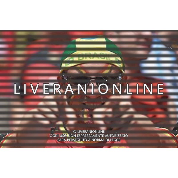 KIBICE REPREZENTACJI BELGII 2014.07.05 ESTADIO NATIONAL DE BRASILIA GARRINCHA BRAZYLIA PILKA NOZNA MISTRZOSTWA SWIATA FIFA WORLD CUP 2014 KADRA REPREZENTACJA ARGENTYNA - BELGIA FOTO PAULA DUDA / PRESSFOCUS/NEWSPIX.PL --- Newspix.pl AG ALDOL IVERANI SAS ONLY ITALY *** Local Caption *** www.newspix.pl mail us: info@newspix.pl call us: 0048 022 23 22 222 --- Polish Picture Agency by Ringier Axel Springer Poland