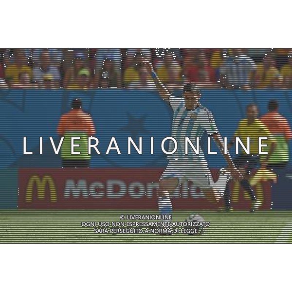 ANGEL DI MARIA 2014.07.05 ESTADIO NATIONAL DE BRASILIA GARRINCHA BRAZYLIA PILKA NOZNA MISTRZOSTWA SWIATA FIFA WORLD CUP 2014 KADRA REPREZENTACJA ARGENTYNA - BELGIA FOTO PAULA DUDA / PRESSFOCUS/NEWSPIX.PL --- Newspix.pl AG ALDOL IVERANI SAS ONLY ITALY *** Local Caption *** www.newspix.pl mail us: info@newspix.pl call us: 0048 022 23 22 222 --- Polish Picture Agency by Ringier Axel Springer Poland