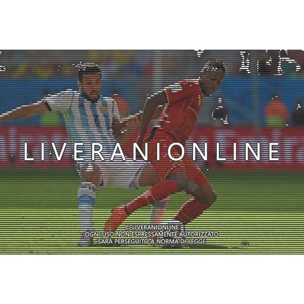 EZEQUIEL GARAY(L) I DIVOCK ORIGI 2014.07.05 ESTADIO NATIONAL DE BRASILIA GARRINCHA BRAZYLIA PILKA NOZNA MISTRZOSTWA SWIATA FIFA WORLD CUP 2014 KADRA REPREZENTACJA ARGENTYNA - BELGIA FOTO PAULA DUDA / PRESSFOCUS/NEWSPIX.PL --- Newspix.pl AG ALDOL IVERANI SAS ONLY ITALY *** Local Caption *** www.newspix.pl mail us: info@newspix.pl call us: 0048 022 23 22 222 --- Polish Picture Agency by Ringier Axel Springer Poland