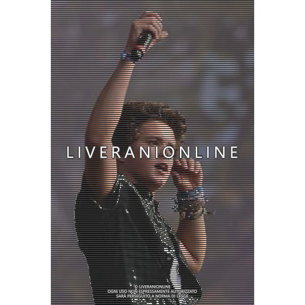 London, UK, 06/07/2014 : The Vamps play British Summertime Hyde Park. Persons Pictured: Bradley Simpson, Bradley Will Simpson. ©photoshot/Agenzia Aldo Liverani sas - ITALY ONLY - EDITORIAL USE ONLY