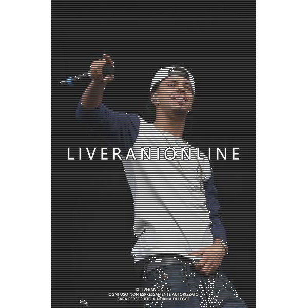 J Cole (Jermaine Lamarr Cole) performs at Wireless Festival, Perry Park, Birmingham, England, 5th July 2014. ©photoshot/Agenzia Aldo Liverani sas - ITALY ONLY - EDITORIAL USE ONLY
