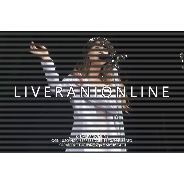 Foxes (Louisa Rose Allen) performs at Wireless Festival, Perry Park, Birmingham, England, 6th July 2014. ©photoshot/Agenzia Aldo Liverani sas - ITALY ONLY - EDITORIAL USE ONLY