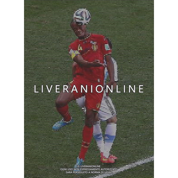 (140705) -- BRASILIA, July 5, 2014 () -- Belgium\'s Vincent Kompany (front) competes for a header during a quarter-finals match between Argentina and Belgium of 2014 FIFA World Cup at the Estadio Nacional Stadium in Brasilia, Brazil, on July 5, 2014.(/Liu Bin)(xzj) ©photoshot/Agenzia Aldo Liverani sas - ITALY ONLY - EDITORIAL USE ONLY - ARGENTINA VS BELGIO partita di quarti di finale Coppa del Mondo 2014 FIFA World Cup allo stadio Estadio Nacional di Brasilia, in Brasile, il 5 luglio 2014. Argentina ha vinto 1-0 contro il Belgio e si qualifica per le semifinali.