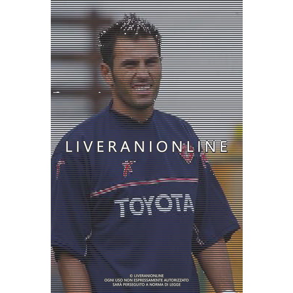 FOLGARIA 02/07/2003 PRIMO ALLENAMENTO IN RITIRO DEL PERUGIA CALCIO NELLA FOTO: CONCETTI EMANUELE* FOTO 1905/ROBERTO SETTONCE/ALDO LIVERANI