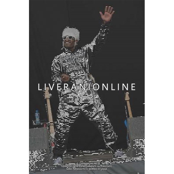 OutKast - Andre (Andre 3000) Benjamin (formerly known as Dre) performing live in concert on the main stage at Wireless 2014 LONDON, Friday, Day 3 at Finsbury Prk, London, United Kingdom Date: 06/07/2014 ©PHOTOSHOT/Agenzia Aldo Liverani sas - ITALY ONLY - EDITORIAL USE ONLY