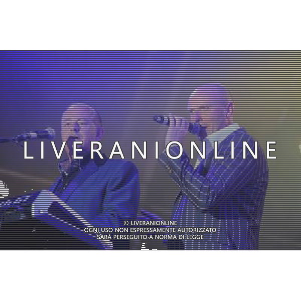 Heaven 17 on Day One of the Chilfest Festival 2014 held at Pendley Meadow, Tring in Hertfordshire, England on Friday July 4, 2014. ©PHOTOSHOT/Agenzia Aldo Liverani sas - ITALY ONLY - EDITORIAL USE ONLY