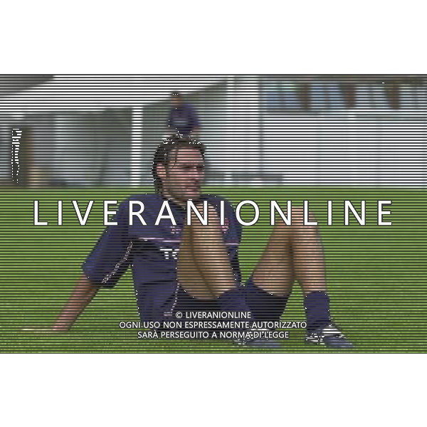 FOLGARIA 02/07/2003 PRIMO ALLENAMENTO IN RITIRO DEL PERUGIA CALCIO NELLA FOTO: TERRA ERNESTO* FOTO 1905/ROBERTO SETTONCE/ALDO LIVERANI