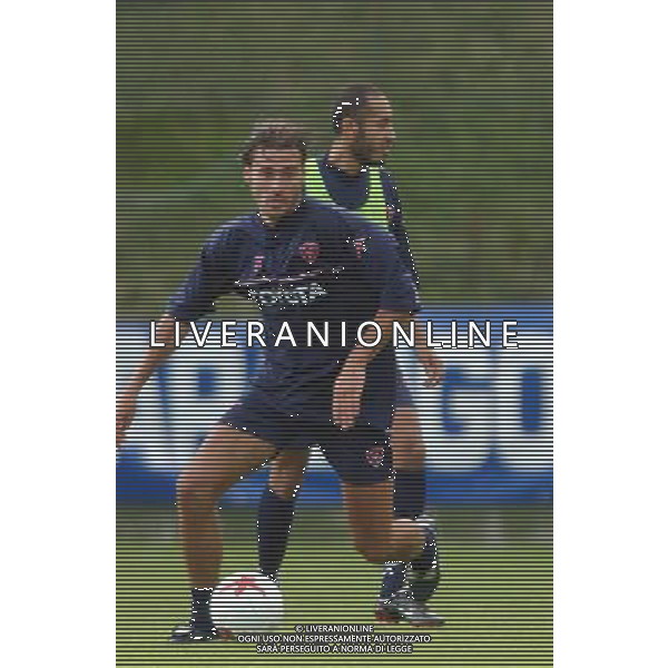 FOLGARIA 02/07/2003 PRIMO ALLENAMENTO IN RITIRO DEL PERUGIA CALCIO NELLA FOTO: TERRA ERNESTO* FOTO 1905/ROBERTO SETTONCE/ALDO LIVERANI