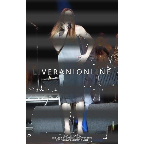 melanie c at the Cornbury Music Festival in Great Tew Park, Oxfordshire on the 6th july 2014 AG ALDO LIVERANI SAS ONLY ITALY