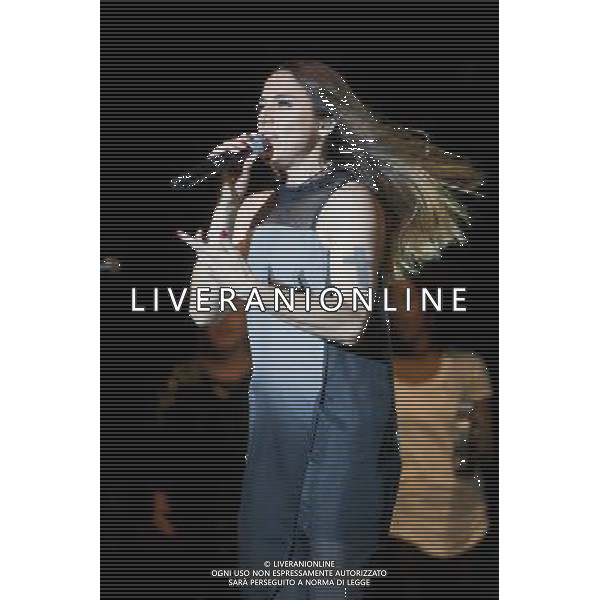 melanie c at the Cornbury Music Festival in Great Tew Park, Oxfordshire on the 6th july 2014 AG ALDO LIVERANI SAS ONLY ITALY