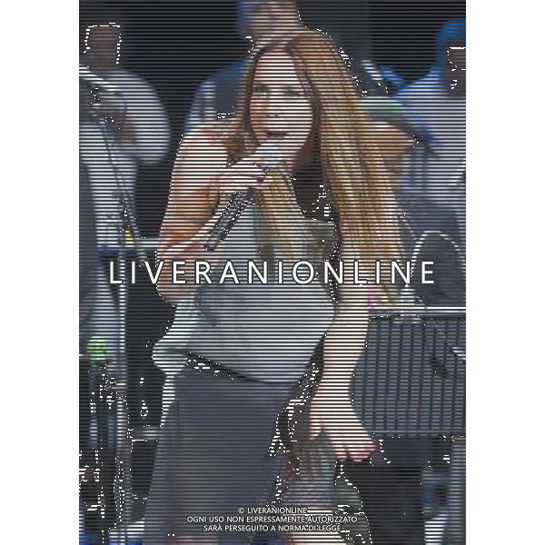 melanie c at the Cornbury Music Festival in Great Tew Park, Oxfordshire on the 6th july 2014 AG ALDO LIVERANI SAS ONLY ITALY