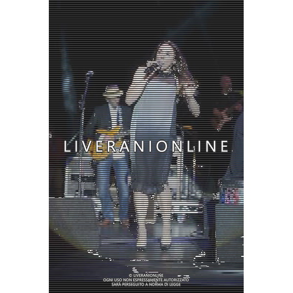 melanie c at the Cornbury Music Festival in Great Tew Park, Oxfordshire on the 6th july 2014 AG ALDO LIVERANI SAS ONLY ITALY