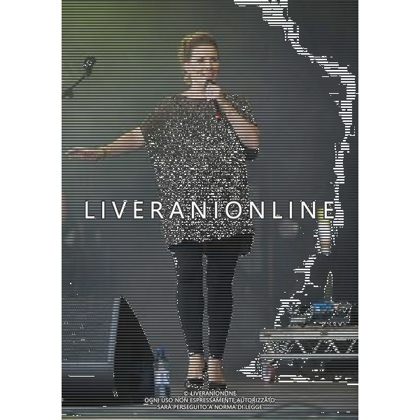 Sam Bailey at the Cornbury Music Festival in Great Tew Park, Oxfordshire on the 6th july 2014 AG ALDO LIVERANI SAS ONLY ITALY