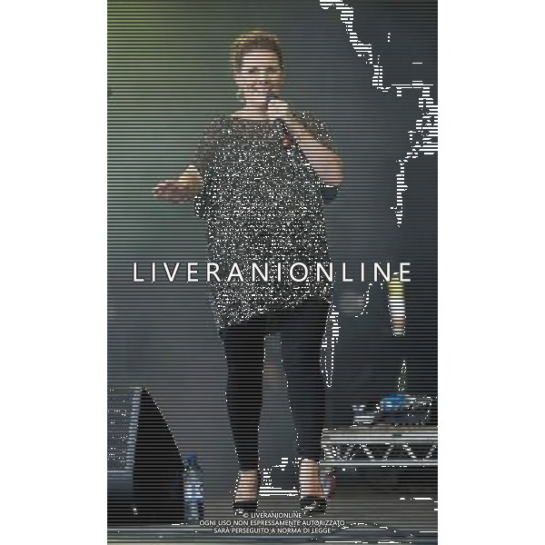 Sam Bailey at the Cornbury Music Festival in Great Tew Park, Oxfordshire on the 6th july 2014 AG ALDO LIVERANI SAS ONLY ITALY