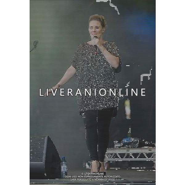 Sam Bailey at the Cornbury Music Festival in Great Tew Park, Oxfordshire on the 6th july 2014 AG ALDO LIVERANI SAS ONLY ITALY