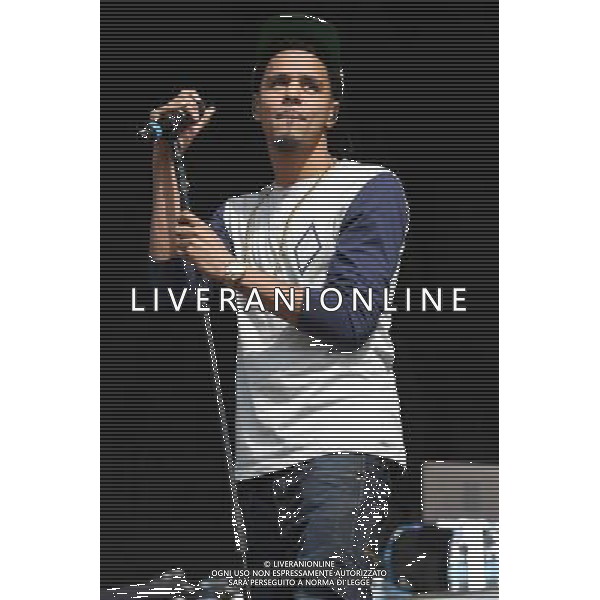 J Cole (Jermaine Lamarr Cole) performs at Wireless Festival, Perry Park, Birmingham, England, 5th July 2014. AG ALDO LIVERANI SAS ONLY ITALY