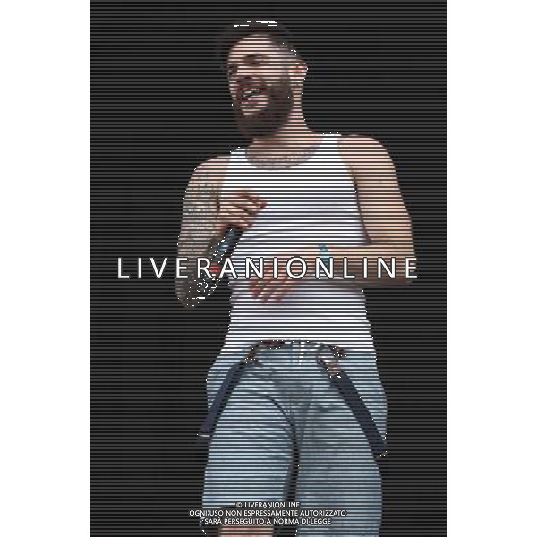 Jon Bellion performs at Wireless Festival, Perry Park, Birmingham, 6th July 2014. AG ALDO LIVERANI SAS ONLY ITALY