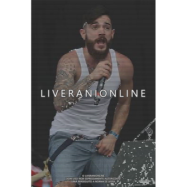 Jon Bellion performs at Wireless Festival, Perry Park, Birmingham, 6th July 2014. AG ALDO LIVERANI SAS ONLY ITALY