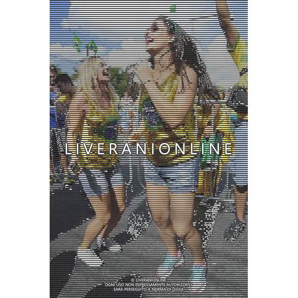 Supporters de Bresil avant le match - 08.07.2014 - Bresil / Allemagne - 1/2Finale de la Coupe du Monde 2014 Photo : Dave Winter / Icon Sport AG ALDO LIVERANI SAS ONLY ITALY