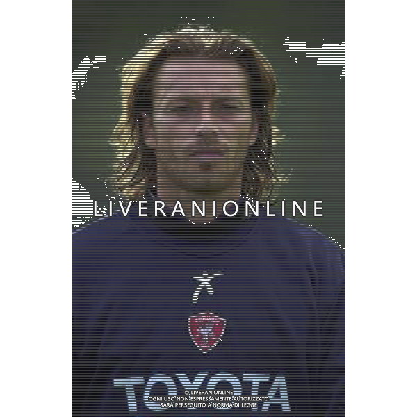 FOLGARIA 02/07/2003 PRIMO ALLENAMENTO IN RITIRO DEL PERUGIA CALCIO NELLA FOTO: FILIPPI FABIO* FOTO 1905/ROBERTO SETTONCE/ALDO LIVERANI