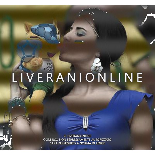 BELO HORIZONTE 08-07-2014 CAMPIONATO DEL MONDO SEMIFINALE BRASILE GERMANIA NELLA FOTO TIFOSI FOTO MASSIMILIANO VITEZ-AG ALDO LIVERANI SAS