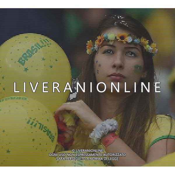 BELO HORIZONTE 08-07-2014 CAMPIONATO DEL MONDO SEMIFINALE BRASILE GERMANIA NELLA FOTO TIFOSI FOTO MASSIMILIANO VITEZ-AG ALDO LIVERANI SAS