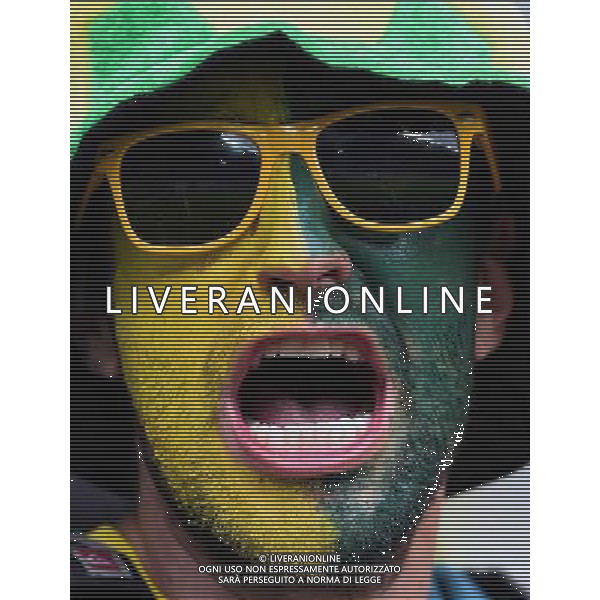 BELO HORIZONTE 08-07-2014 CAMPIONATO DEL MONDO SEMIFINALE BRASILE GERMANIA NELLA FOTO TIFOSI FOTO MASSIMILIANO VITEZ-AG ALDO LIVERANI SAS