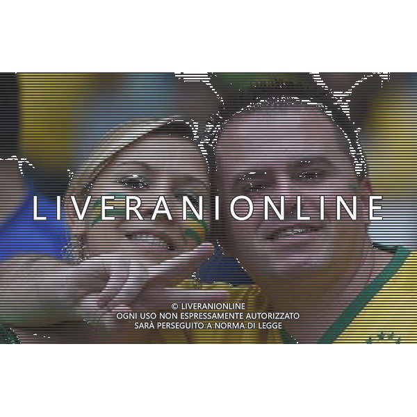 BELO HORIZONTE 08-07-2014 CAMPIONATO DEL MONDO SEMIFINALE BRASILE GERMANIA NELLA FOTO TIFOSI FOTO MASSIMILIANO VITEZ-AG ALDO LIVERANI SAS