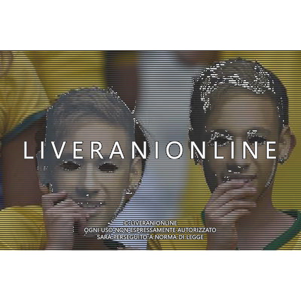 BELO HORIZONTE 08-07-2014 CAMPIONATO DEL MONDO SEMIFINALE BRASILE GERMANIA NELLA FOTO TIFOSI FOTO MASSIMILIANO VITEZ-AG ALDO LIVERANI SAS