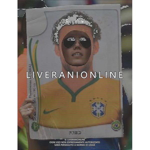 BELO HORIZONTE 08-07-2014 CAMPIONATO DEL MONDO SEMIFINALE BRASILE GERMANIA NELLA FOTO TIFOSI FOTO MASSIMILIANO VITEZ-AG ALDO LIVERANI SAS